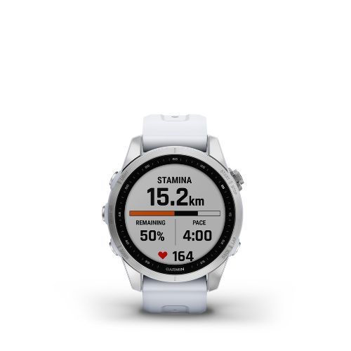 Hodinky Garmin Fenix 7S Hrm Elevate Ox strieborné 010-02539-03