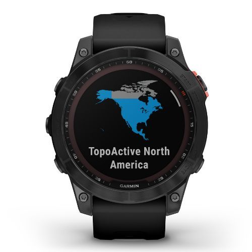 Hodinky Garmin Fenix 7 Solar Hrm Elevate Ox čierne 010-02540-11