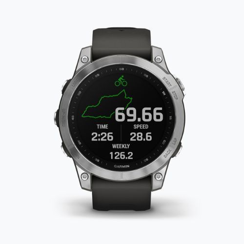 Hodinky Garmin Fenix 7 Hrm Elevate Ox strieborné 010-02540-01