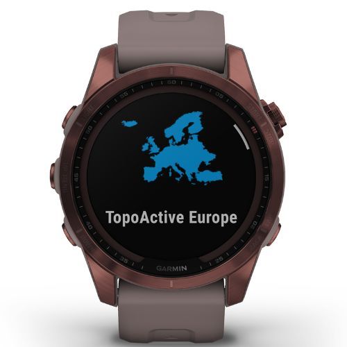 Hodinky Garmin Fenix 7S Sapphire Solar Hrm Elevate Ox black 010-02539-25