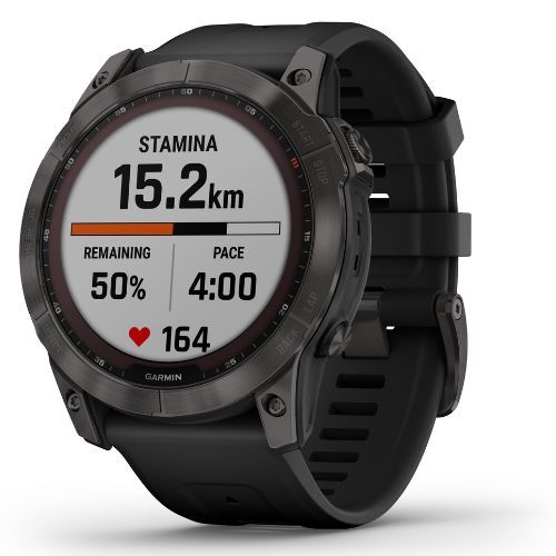 Hodinky Garmin Fenix 7X Sapphire Solar Hrm Elevate Ox black 010-02541-23