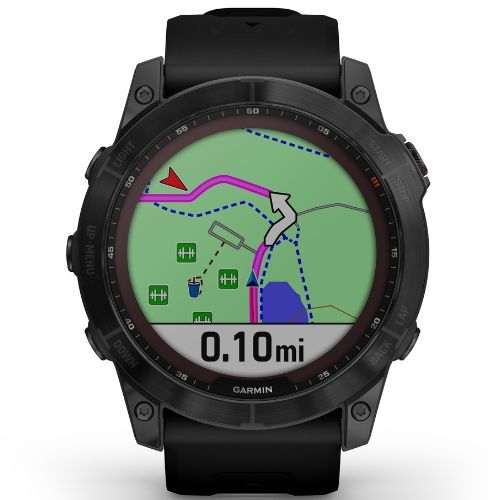 Hodinky Garmin Fenix 7X Sapphire Solar Hrm Elevate Ox black 010-02541-23
