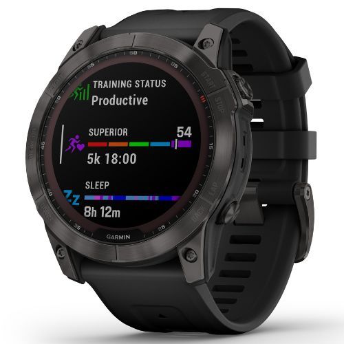 Hodinky Garmin Fenix 7X Sapphire Solar Hrm Elevate Ox black 010-02541-11