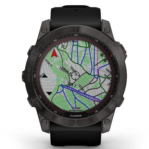 Hodinky Garmin Fenix 7X Sapphire Solar Hrm Elevate Ox black 010-02541-11