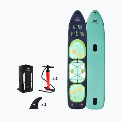 Aqua Marina Super Trip Tandemová SUP doska 4,27 m zelená BT-20ST02