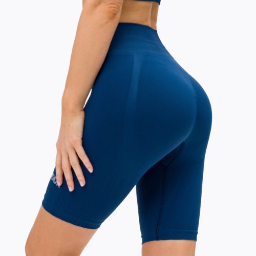 Dámske tréningové šortky Gym Glamour Bikery push up blue 317