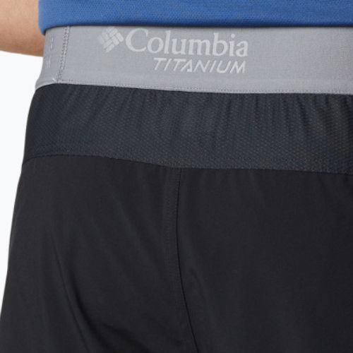 Columbia Titan Pass LW 010 black 1991511 pánske trekingové šortky