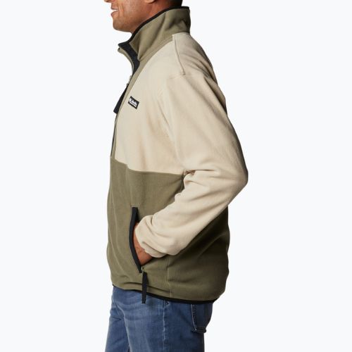 Columbia Back Bowl pánska fleecová mikina zelená 1890764