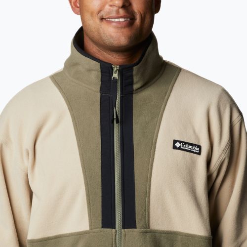 Columbia Back Bowl pánska fleecová mikina zelená 1890764