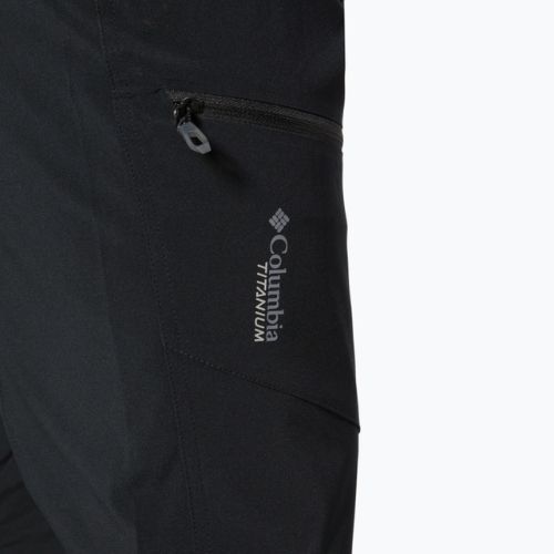 Columbia Titan Pass 010 pánske trekingové nohavice black 1886451