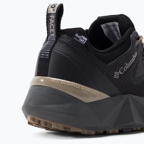 Columbia pánske trekové topánky Facet 60 Low Outdry 010 black 1974151