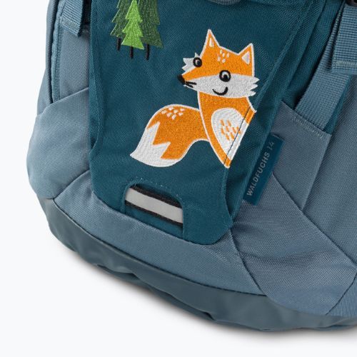 Deuter Waldfuchs 10 l modrý detský turistický batoh 361032233860