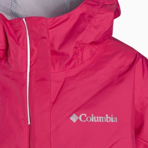 Detská bunda do dažďa Columbia Arcadia 613 pink 1580631