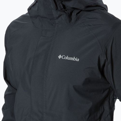 Columbia pánska bunda do dažďa Earth Explorer Shell black 010 1988612