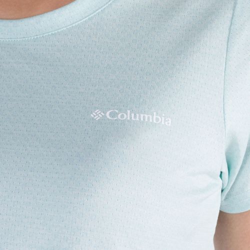 Columbia Alpine Chill Zero dámske trekové tričko modré 1991694