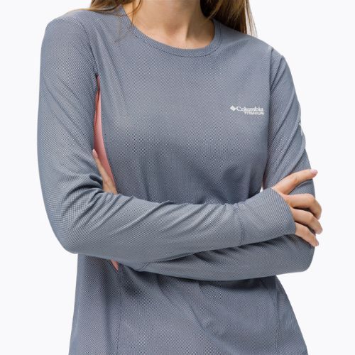 Columbia dámske trekingové tričko Titan Pass Sun Deflect sivé 1991951