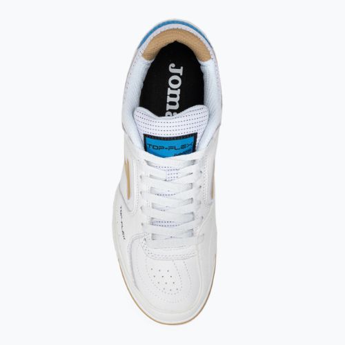 Kopačky Joma Top Flex IN white/gold