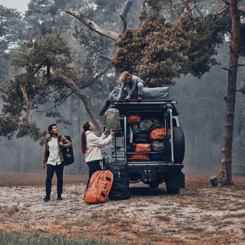 Cestovná taška Thule Chasm Duffel 70 l oranžová 3204299