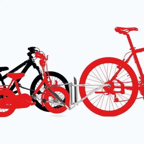 Ťažné zariadenie na bicykel Follow Me strieborné FM-100.100