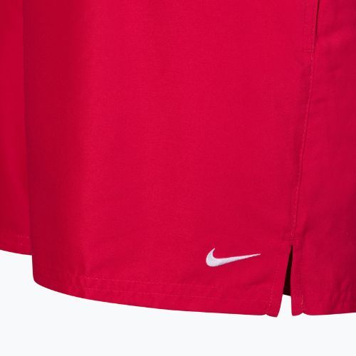 Pánske plavecké šortky Nike Essential 5" Volley červené NESSA560-614