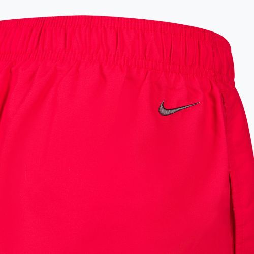 Pánske plavecké šortky Nike Logo Solid 5" Volley červené NESSA566-614