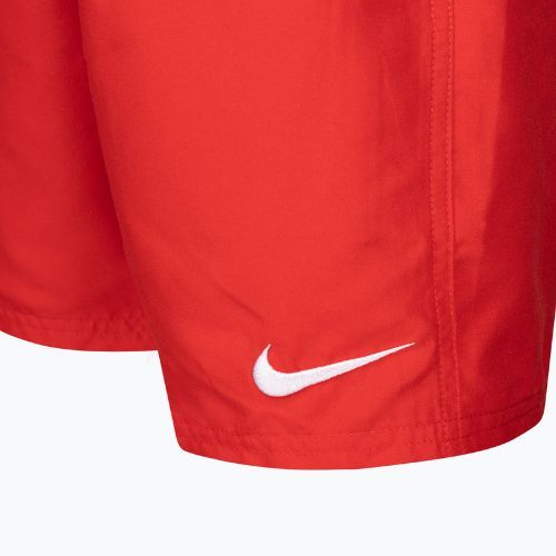 Detské plavecké šortky Nike Essential 4" Volley červené NESSB866-614