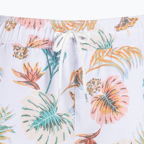 Dámske plavecké šortky ROXY Into the Sun 5" 2021 bright white/lilac