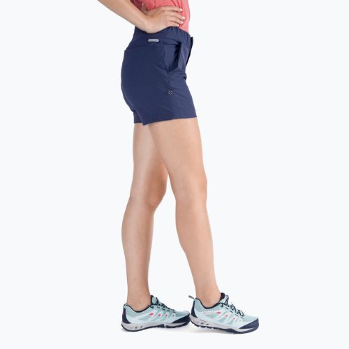 Columbia Firwood Camp II dámske turistické šortky navy blue 1885313