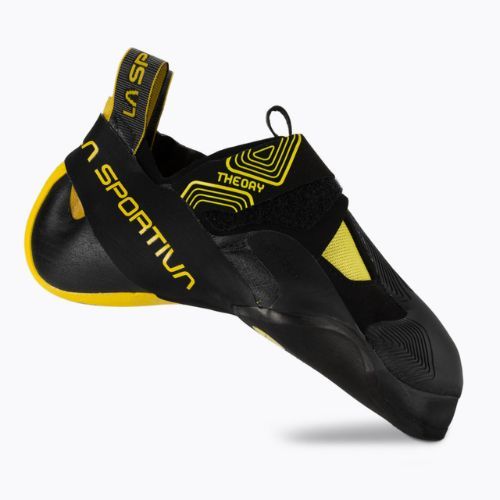 La Sportiva pánska lezecká obuv Theory black/yellow 20W999100