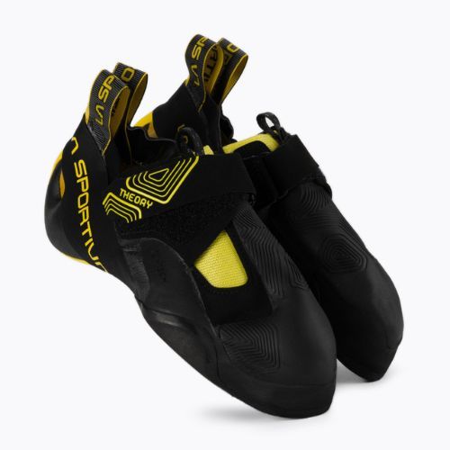 La Sportiva pánska lezecká obuv Theory black/yellow 20W999100