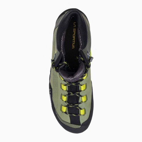 La Sportiva pánske vysokohorské topánky Trango Tech Leather GTX green 21S725712