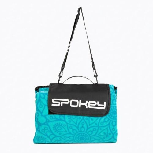 Spokey pikniková deka Mandala modrá 926055