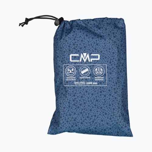 CMP Rain Fix dámska bunda do dažďa tmavomodrá 31X7296/M926