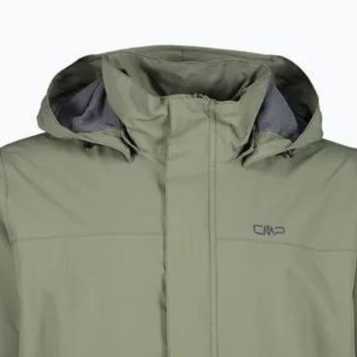Pánska bunda do dažďa CMP Snaps green 39X7367/F832