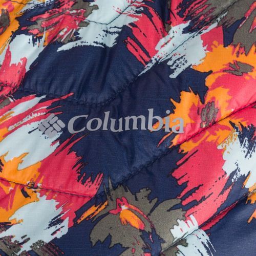 Columbia Powder Pass 469 dámske tričko bez rukávov na zips tmavomodré 1832222