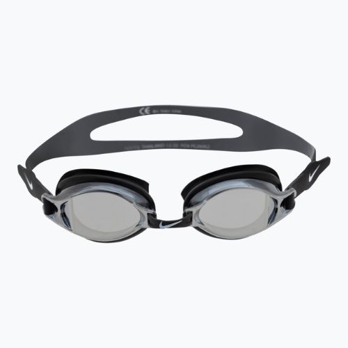 Plavecké okuliare Nike CHROME MIRROR čierne NESS7152