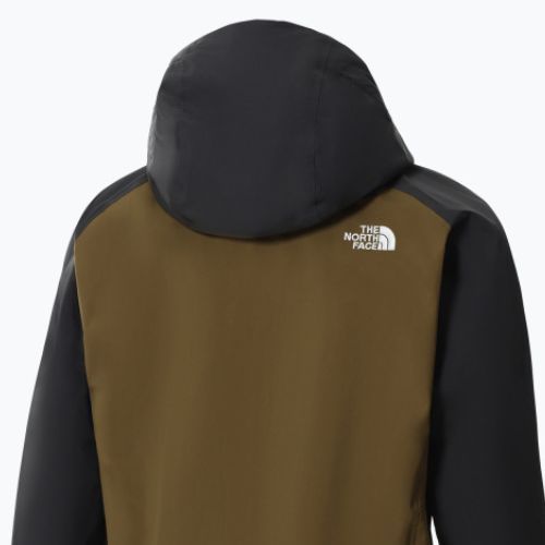 Pánska bunda do dažďa The North Face Stratos brown NF00CMH95F11