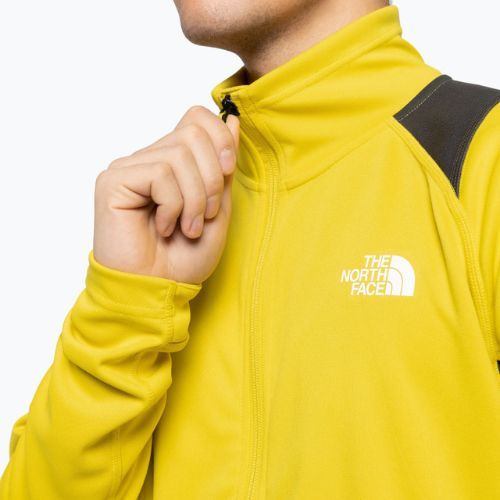 Pánska trekingová mikina The North Face AO Midlayer yellow NF0A5IMFW8B1