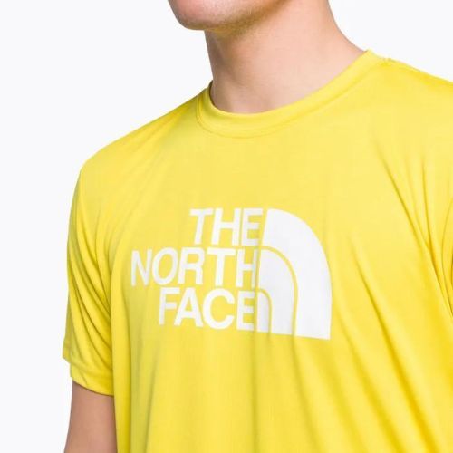 Pánske tréningové tričko The North Face Reaxion Easy yellow NF0A4CDV7601