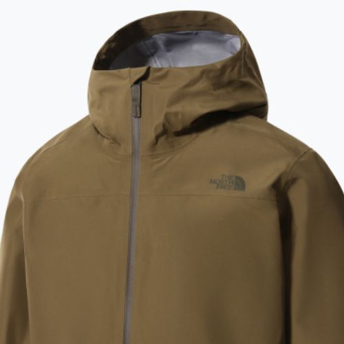 Pánska bunda do dažďa The North Face Dryzzle Futurelight brown NF0A7QB237U1