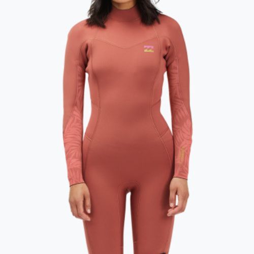 Dámsky neoprénový oblek Billabong 3/2 Synergy BZ L/SL red clay