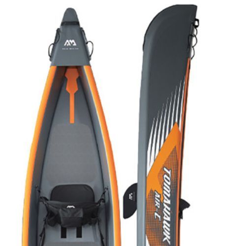 Vysokotlakový nafukovací kajak pre 3 osoby 15'8" Aqua Marina Tomahawk sivá Air-C