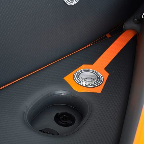 Aqua Marina Tomahawk sivý Air-K 440 Vysokotlakový nafukovací kajak pre 2 osoby 14'5″