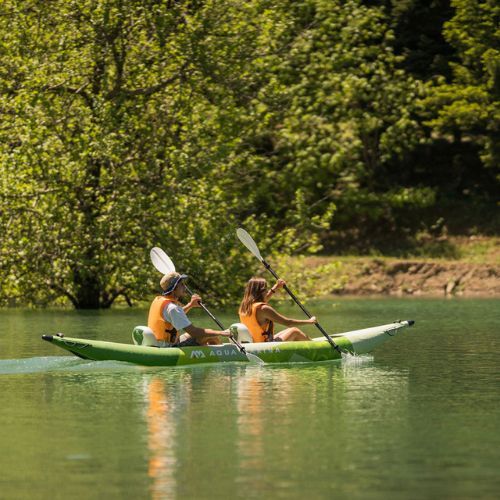 Aqua Marina Rekreačný kajak zelený Betta-412 13'6″ nafukovací kajak pre 2 osoby