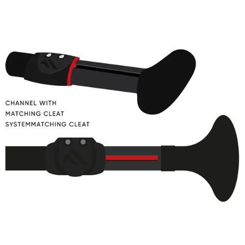 SUP 2-dielne pádlo Fanatic Carbon Pro 100 čierne 13200