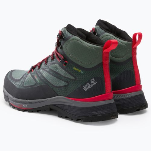 Jack Wolfskin Force Striker Texapore green dámske trekové topánky 4038871_4175