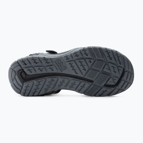 Jack Wolfskin Lakewood Ride sivé pánske trekové sandále 4019021_6230