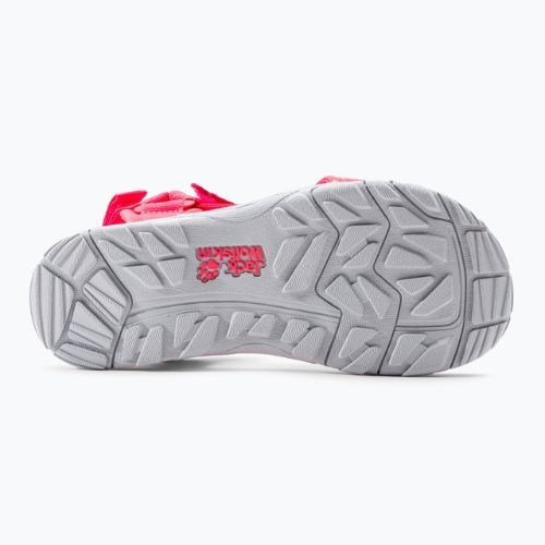Jack Wolfskin Seven Seas 3 ružové detské trekové sandále 4040061_2172