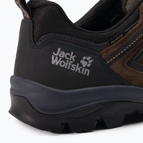 Jack Wolfskin pánske trekové topánky Vojo 3 Texapore brown 4042441_5298
