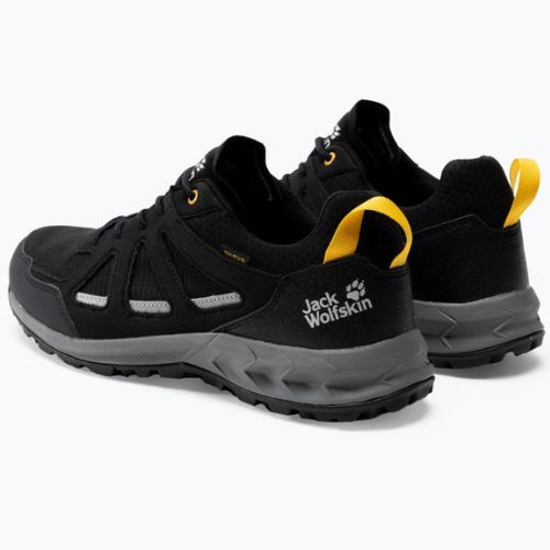 Jack Wolfskin Woodland 2 Texapore pánske trekové topánky black 4051271_6055